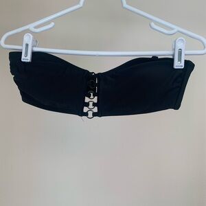 No Boundaries Black Bikini Top